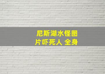 尼斯湖水怪图片吓死人 全身